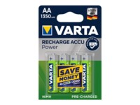 Varta AA type Batterier til generelt brug (genopladelige) 1350mAh