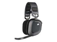 CORSAIR Gaming HS80 RGB Kablet Høretelefoner Sort
