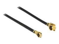 DeLOCK Antennekabel Koaksial 10cm Sort Sort