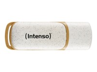Intenso Green Line 128GB USB 3.2 Gen 1 USB stick Brun Hvid