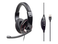 Gembird MHS-U-001 Kablet Høretelefoner Sort