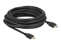 Delock HDMI-kabel med Ethernet 7m Sort