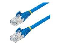 StarTech.com 5m CAT6a Cable - Blue - Low Smoke Zero Halogen (LSZH) - 10GbE 500MHz 100W ++ Snagless RJ-45 w/Strain Reliefs S/FTP Network Patch Cord CAT 6a S/FTP 5m Patchkabel Blå