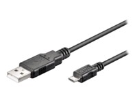 goobay USB-kabel 1.8m Sort