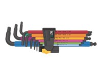 Wera 950/9 Hex-Plus Multicolour Imperial 2 L-nøglesæt 9 Dele