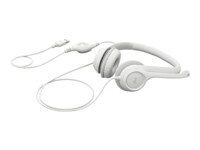 Logitech H390 Kablet Høretelefoner Hvid