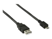 Nedis USB-kabel 3m Sort