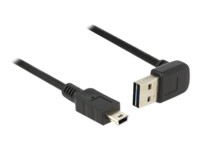 Delock Easy USB-kabel 50cm Sort