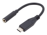 DIGITUS USB-C til hovedtelefon jackstikadapter 20cm