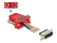 DeLOCK Seriel adapter Rød