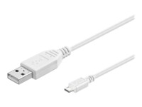 goobay USB-kabel 5m Hvid