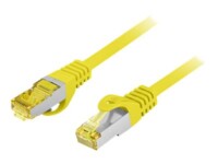 Lanberg CAT 6a S/FTP 50cm Patchkabel Gul RAL 1016