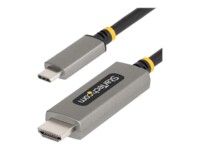 StarTech.com 3ft (1m) USB-C to HDMI Adapter Cable, 8K 60Hz, 4K 144Hz, HDR10, USB Type-C to HDMI 2.1 Video Converter Cable, USB-C DP Alt Mode/USB4/Thunderbolt 3/4 Compatible - USB-C Laptop to HDMI Monitor (134B-USBC-HDMI211M) Videoadapterkabel 1m