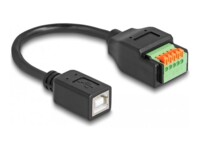 Delock USB-adapter 15cm Sort