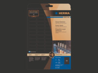 HERMA Etiketter 37 x 13 mm 2125etikette(r)