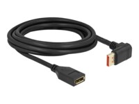 Delock DisplayPort forlængerkabel 3m Sort