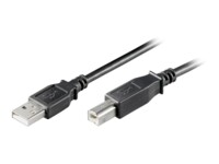 goobay USB-kabel 3m Sort