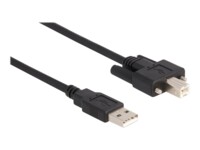 Delock USB-kabel 50cm Sort