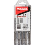 Makita Nemesis II Borebitsæt SDS-plus 5stk