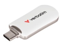 Verbatim Plectra 128GB USB stick Hvid