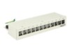 Delock Keystone Desktop Patch Panel Grå