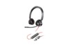 HP Poly Blackwire 3320 Kablet Høretelefoner Sort