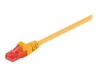 goobay CAT 6 Ikke afskærmet parsnoet (UTP) 2m Patchkabel Yellow
