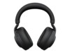 Jabra Evolve2 85 MS Stereo Trådløs Kablet Høretelefoner Sort