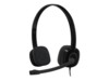 Logitech Stereo H151 Kablet Høretelefoner Sort