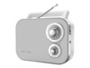 Muse M-051 RW Privat radio Hvid