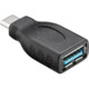 USB 3.0 SuperSpeed adaptor, black - USB-Câ„¢ male > USB 3.0 female (Type A)