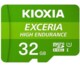 KIOXIA EXCERIA HIGH ENDURANCE microSDHC 32GB 100MB/s