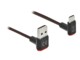 Delock Easy USB Type-C kabel 20cm Sort Rød