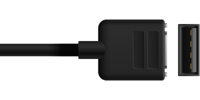 Kabel ende: USB A Female