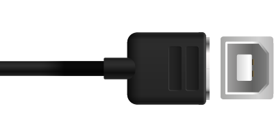Kabel ende: USB B Female
