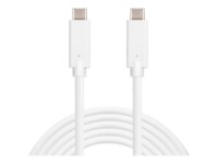 Sandberg USB 3.1 USB Type-C kabel 2m Hvid