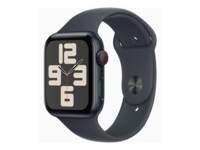 Apple Watch SE (GPS + Cellular) 44 mm Sort SmartWatch