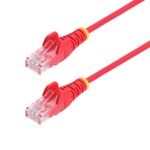 StarTech.com 7m Red Slim CAT6 Ethernet Cable, Snagless, 28AWG, LSZH CAT 5/5e/6 Ikke afskærmet parsnoet (UTP) 7m Patchkabel Rød