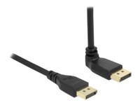 Delock DisplayPort kabel 1m Sort
