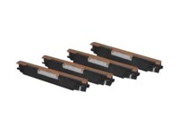 Peach Combi-Pack Sort Gul Cyan Magenta Toner PT438