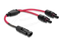 Delock DL4 (male) - DL4 (female) Rød Solkabel