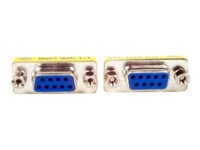 StarTech.com Slimline DB9 Serial Gender Changer - F/F - Serial gender changer - DB-9 (F) to DB-9 (F) - GC9SF Seriel gender changer