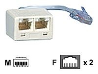 BTR 10cm Netværk-splitter