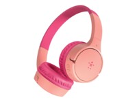 Belkin SoundForm Mini Kabling Hovedtelefoner Pink