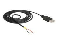 Delock USB-kabel 1.5m Sort