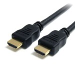 StarTech.com 1m High Speed HDMI Cable w/ Ethernet Ultra HD 4k x 2k HDMI-kabel med Ethernet 1m Sort