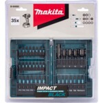 Makita Impact Black Skruetrækker- og sokkelbitsæt Støddriver Bor/driver 35stk