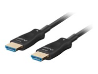 Lanberg HDMI-kabel med Ethernet 10m Sort