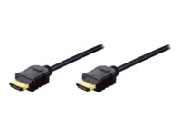 ASSMANN HDMI-kabel med Ethernet 5m Sort