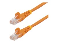 StarTech.com 0.5m Orange Cat5e / Cat 5 Snagless Patch Cable 0.5 m CAT 5e Ikke afskærmet parsnoet (UTP) 50cm Patchkabel Orange
